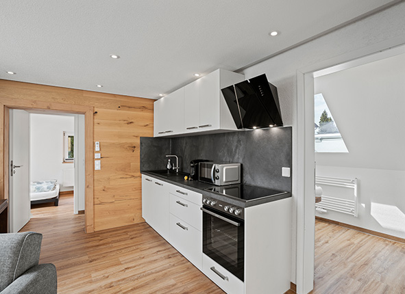 Bild der modernen Küche