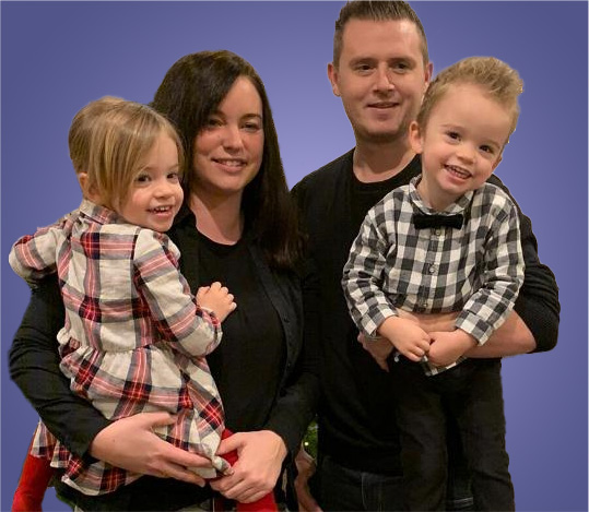 Bild der Gastgeber Sahra, Rene & Kinder